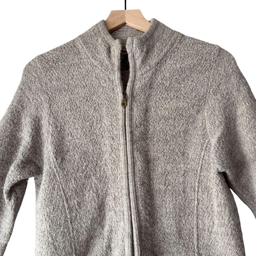 Vintage ALPS Fine Women's Apparel M Merino Wool Alpaca Blend Full Zip Jacket GUC - Picture 3 of 9